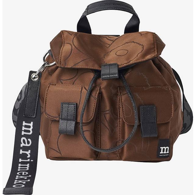 Marimekko - Ryggsäck Everything Backpack S Unikko - Brun
