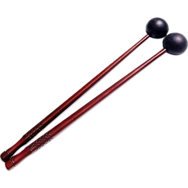 1 Pair Tongue Drum Mallets Soft Rubber Sticks for Log Drums