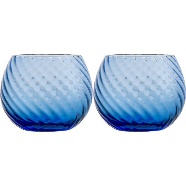 Opacity Water Glasses 2-pack, Blue