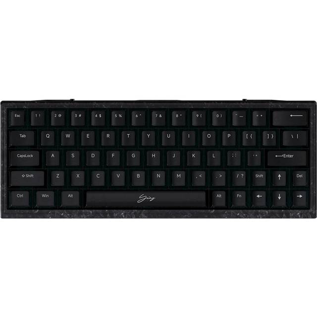 WLMouse YING63 Forged Carbon Fiber Tangentbord - Mo [Magnetic Jade Pro]