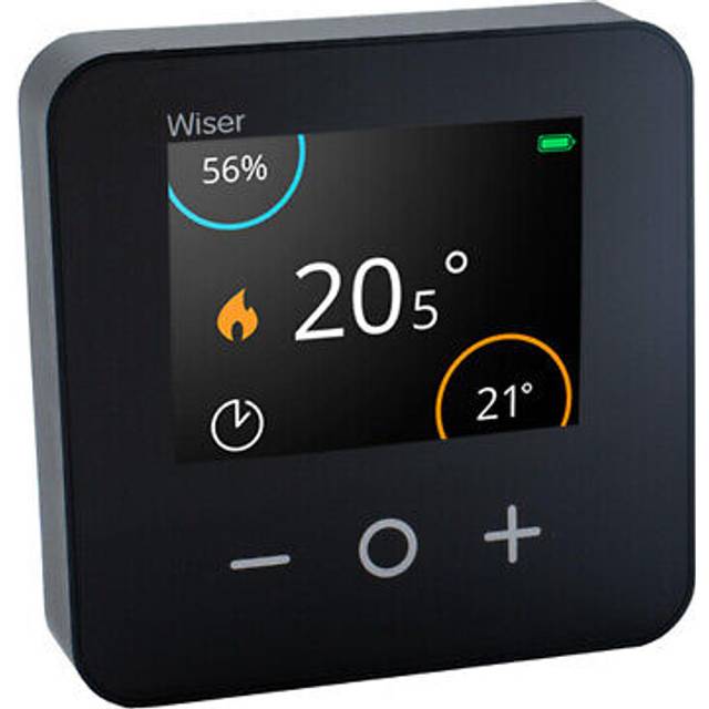 Drayton Wiser Room Thermostat - Anthracite, Black