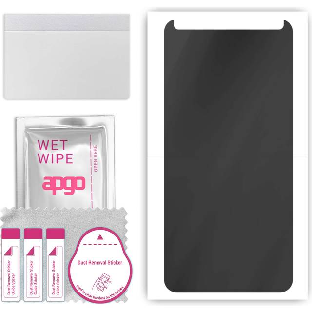 apgo Hydrogel Privacy Matte Screen Protector for Nokia 9 PureView, Anti Spy, Hydrogel Film, Flexible, Soft TPU with positioning layer easy installatio