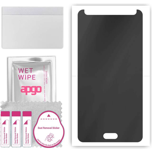 apgo Hydrogel Privacy Matte Screen Protector for Xiaomi Mi Note 2, Anti Spy, Hydrogel Film, Flexible, Soft TPU with positioning layer easy installatio