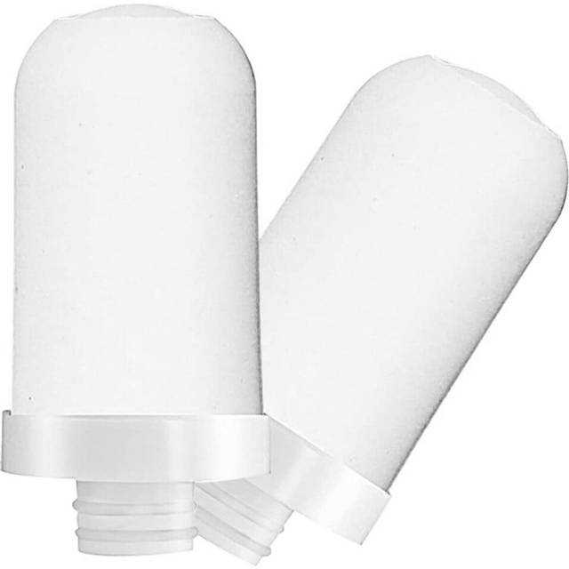 Faucet Water Filter Cartridges, 2 Pack 8-Layer Cleaning Universal Diatom Earth Ceramic Filter