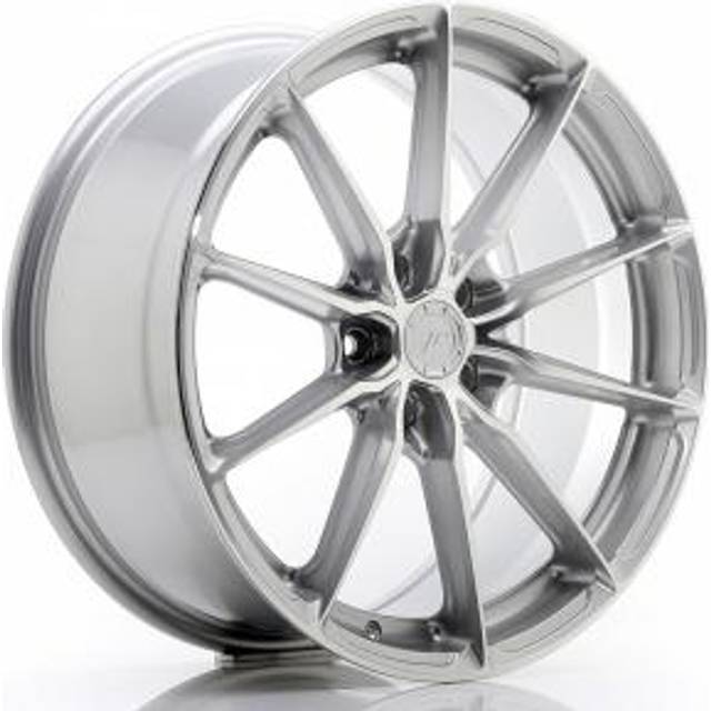 Japan Racing JR37 Silver / Machined Face 10X20 5/112 ET35 CB66,6