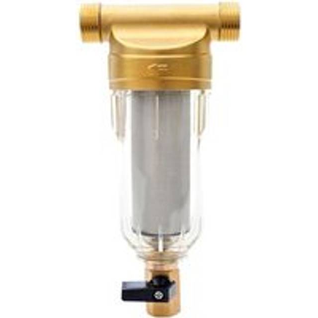 Sedimentation Water Filter, Reusable Filter, External Pre-Filter Sediment Filter, Water Pre-Filter For Well Water Pipe (1/2")