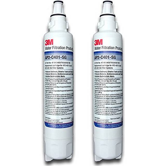 3M AP2-C401-SG Water Filter Cartridge  Lincat FC02 Filter Cartridge for FilterFlow Automatic Water Boilers (2 Pack)