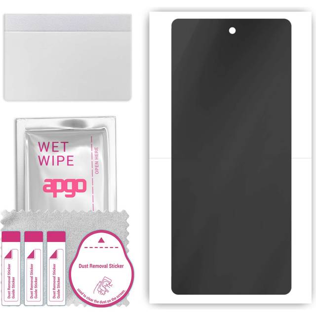 apgo Hydrogel Privacy Matte Screen Protector for OnePlus Open, Anti Spy, Hydrogel Film, Flexible, Soft TPU with positioning layer easy installation
