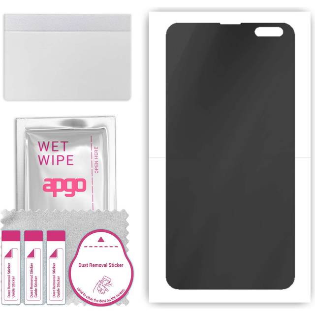 apgo Hydrogel Privacy Matte Screen Protector for Samsung Galaxy S10 5G, Anti Spy, Hydrogel Film, Flexible, Soft TPU with positioning layer easy instal