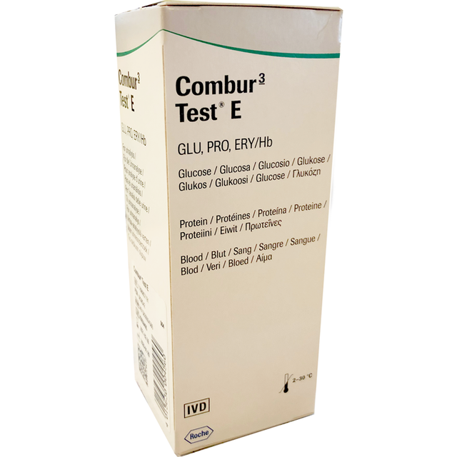 Urinsticka Combur-3 Test E - glu pro ery/hB - 50 st