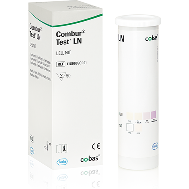 Urinsticka Combur-2 Test LN - nit leu - 50 st