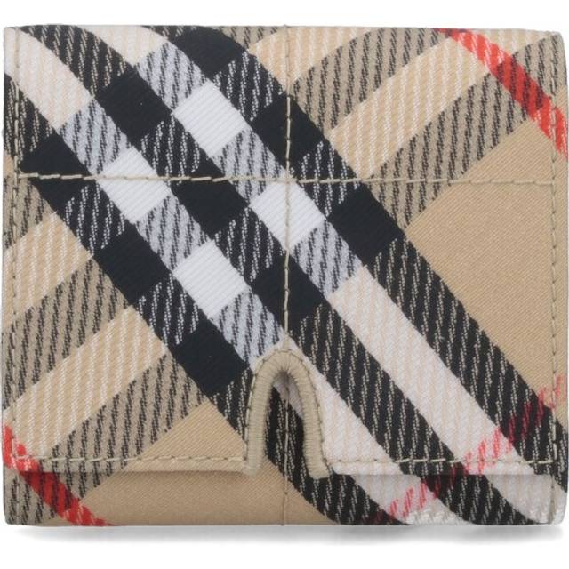 Burberry "Vintage Check" Book Wallet - Beige - U