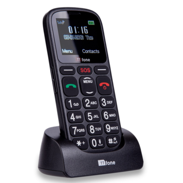 Ttfone comet tt100 big button basic senior unlocked sos emergency mobile phone