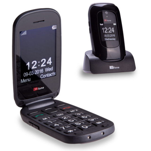 TTfone Lunar TT750 - Black / Giffgaff
