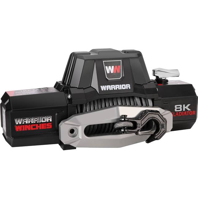 Warrior Winches Vinsch Gladiator 8000 lbs, 12V Armortek Extreme -