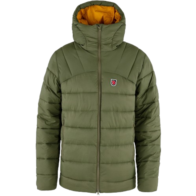 Fjallraven 12500152-620-161 Expedition Mid Vinterjacka M Herrjacka Grön Mustard Gul Storlek XL