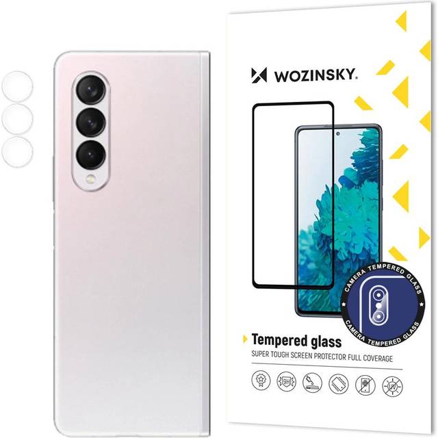 Wozinsky Galaxy Z Fold 3 Kameralinsskydd i HÃ¤rdat Glas