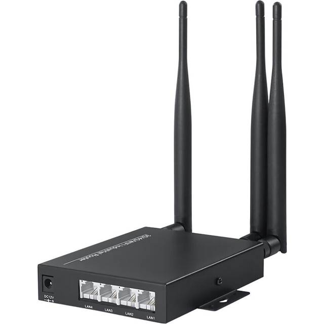 4G 300M Wireless Industrial Router Modem Router WiFi Signal Extender with SIM Card Slot Wireless AP All Netcom Routing Dual Mode Output