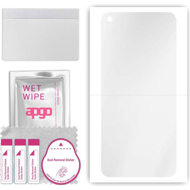 apgo Hydrogel Ultra-Clear Screen Protector for OnePlus 8T, Hydrogel Film, Flexible, Soft TPU with positioning layer easy installation