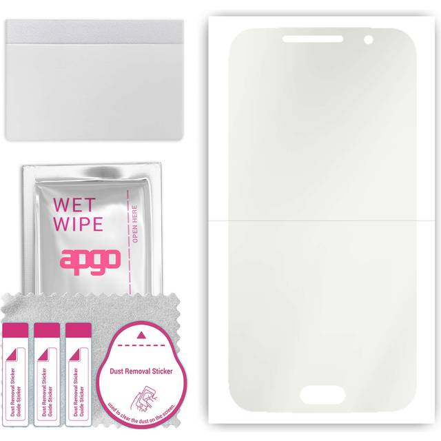 apgo Hydrogel Matte Screen Protector for Samsung Galaxy S6 G920, Hydrogel Film, Flexible, Soft TPU with positioning layer easy installation