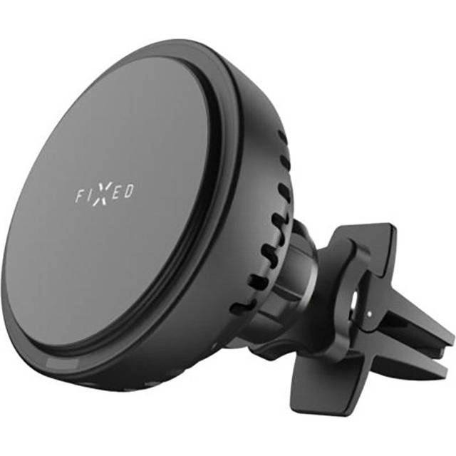 Fixed MagCool Magnetisk Mobiltelefonhållare med Trådlös Laddning 15W - MagSafe-kompatibel - Svart