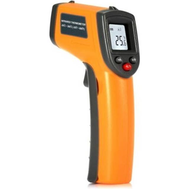 (Standard, 2) Gs320 Non Contact Digital Ir Infrared Thermometer Yellow