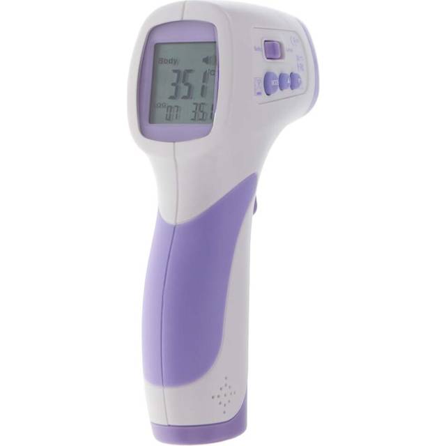 Body Temperature Thermometer, Non Contact Digital Infrared Thermometer IR Forehead Thermometer Temperature Meter with Instant-Read LCD Display for