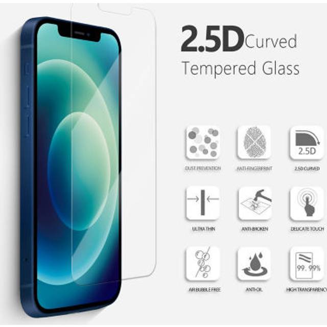 Groov-e Tempered Glass Screen Protector for iPhone 12 / 12 Pro