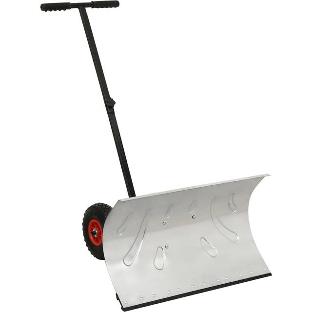Snöskyffel med hjul