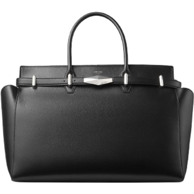 Diamond Belted Top Handle M - Black/Antique Silver - One Size
