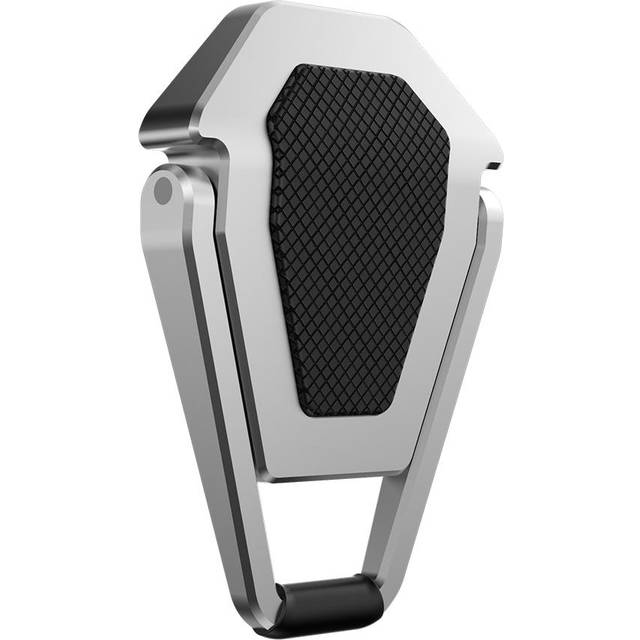Shield Laptop Stands Invisible Portable Lightweight Stands Adhesive Foldable Notebook Stands Stable silver