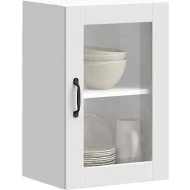 (wall glass cabinet 40 cm) vidaXL Oven CabinetÂKitchen Cabinet Oven Unit Oven Base Unit Engineered Wood