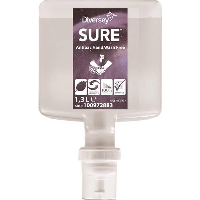 Diversey Sure Antibac Flydende Håndsæbe 4 x 1,3 l