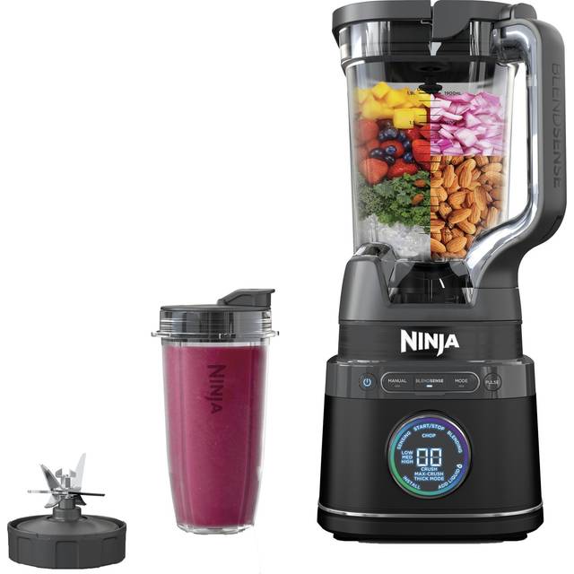 Ninja Detect Duo Power Blender Pro + Single Serve - Black