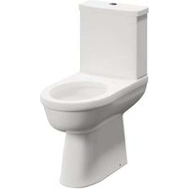 Wholesale Domestic Ideal Comfort Height Close Coupled Toilet Pan and Cistern with Fittings | White | ABS | 370mm x 620mm x 450mm
