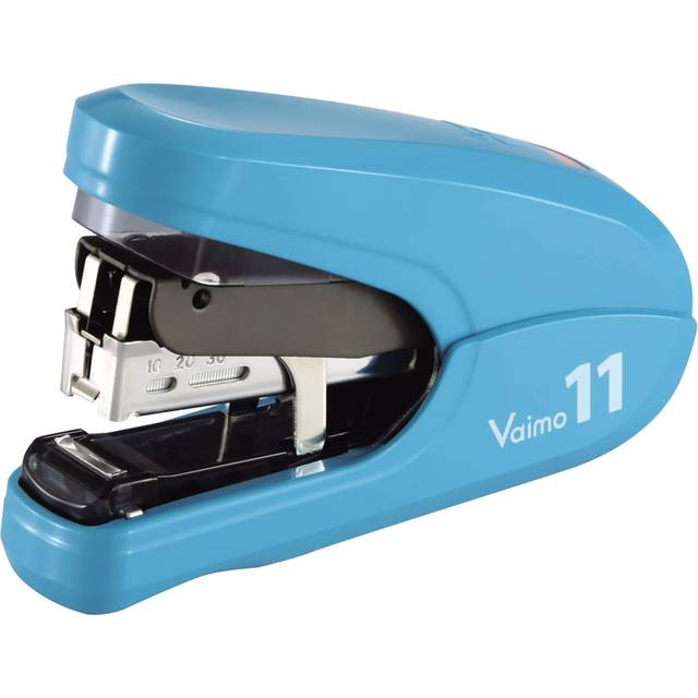 Max Stapler Vimo 11 Flat 40 Sheets Stapling 100 Pieces Loaded Blue HD-11FLK/B