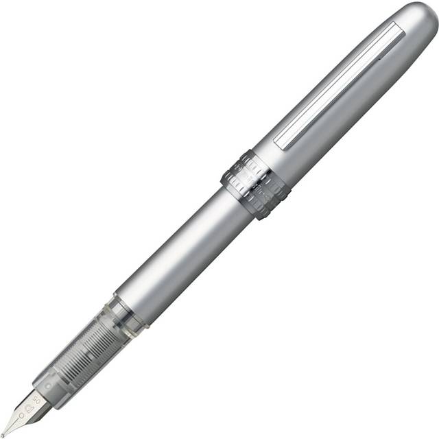 Platinum Fountain Pen  Plaisir Medium Nib  Ice White (PGB-1000B-#3-M)