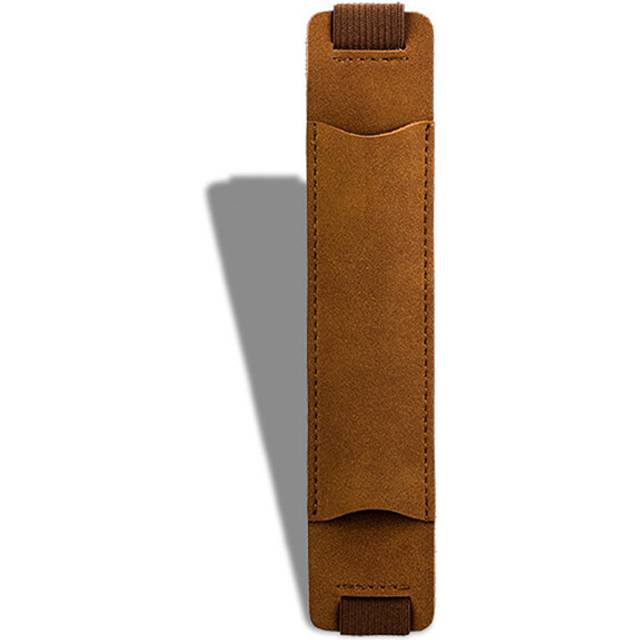 (A5) 8-1.5 Inch Adjustable Elastic Band Pen Holder PU Leather Pen Sleeve Pouch