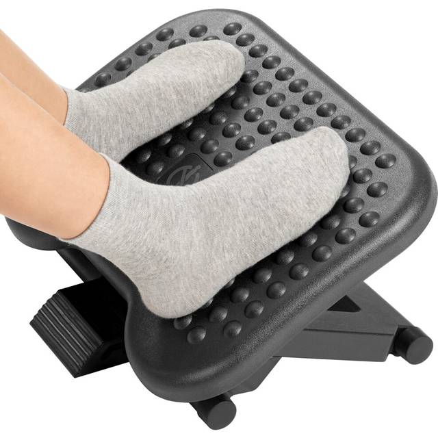 HUANUO Adjustable Under Desk Footrest  Foot Rest for Under Desk at Wor