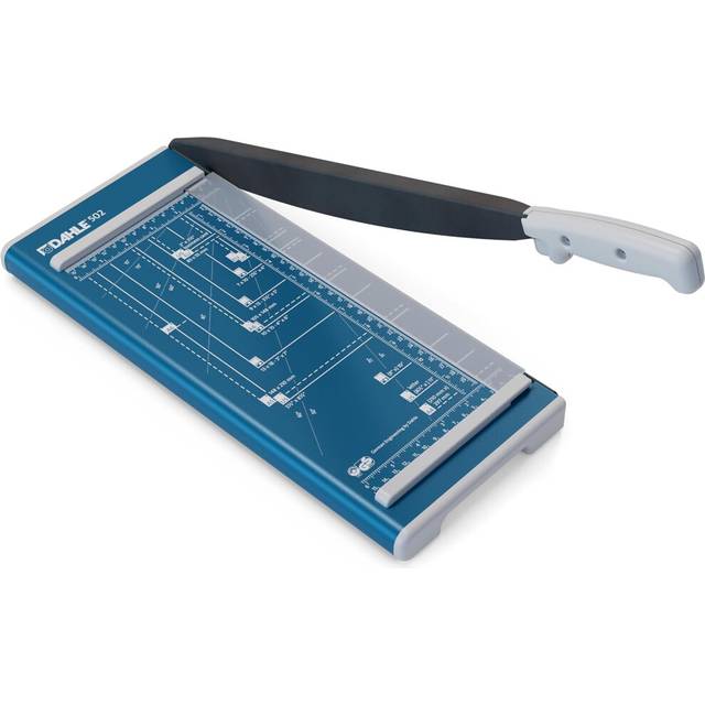 Dahle 502 Craft Creative A4 Self-Sharpening Stack Paper Guillotine Trimmer, Blue