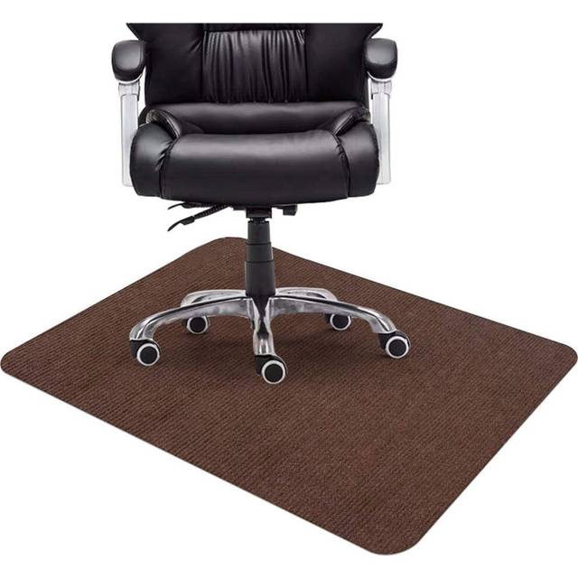Office Chair Mat for Hardwood Floors 36 x 48 Inch,Non Computer Desk Mat for Rolling Chairs,Gaming Chairs,Brown