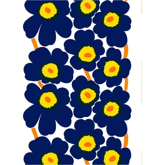 Marimekko Unikko vaxduk Blue