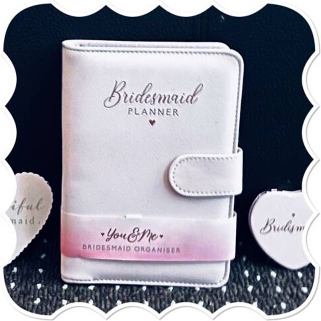 Busy B Bridesmaid Planner Book - gold/white - one size