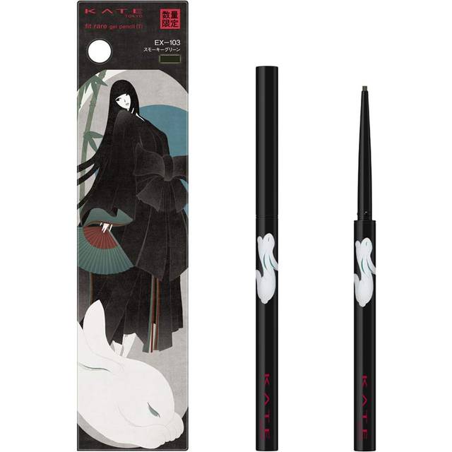KATE Rare Fit Gel Pencil Willow Smoky Bamboo by Eyeliner (T) EX-103 (Smoky Green) [Discontinued manufacturer] 0.08g (x 1)