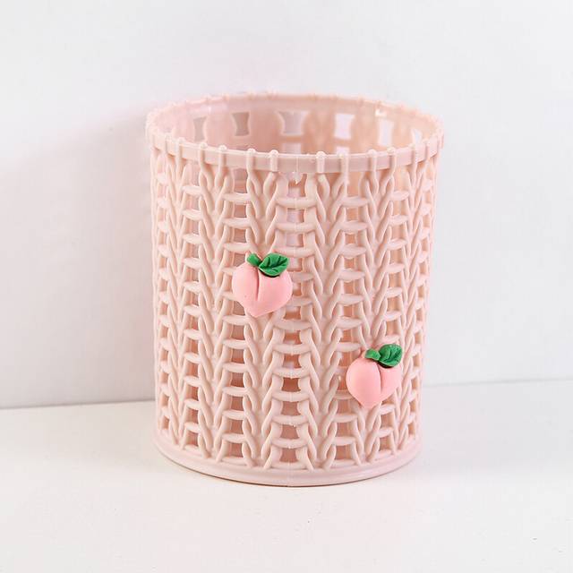 (A4) Creative Imitating Vine Pen Holders Desktop Organizer Makeup Brush Storage