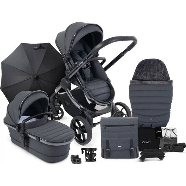iCandy Peach 7 All-Terrain Complete Bundle, Storm - Torm