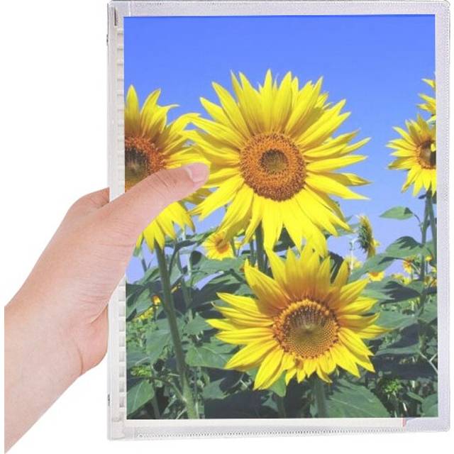 sunshine flowers sunflowers blue notebook loose  diary refillable journal statiry