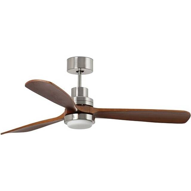 Faro Lantau Extra Large 3000K Led Matt Nickel DC Ceiling Fan 6 Speed