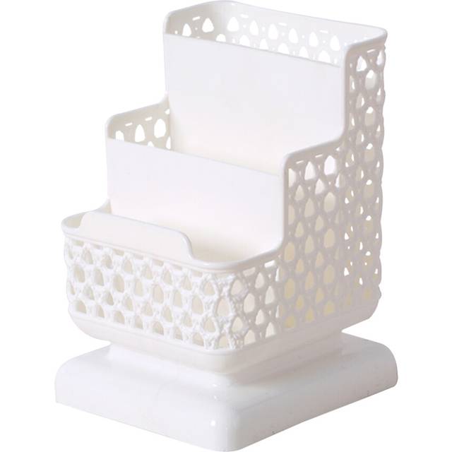 (white) Organizer Opslag Bureau Opslag Portemonnee Home Office Stand Voor Pennen