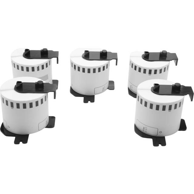 5X for -22205 Printer Labels 62Mm Roll+Spool